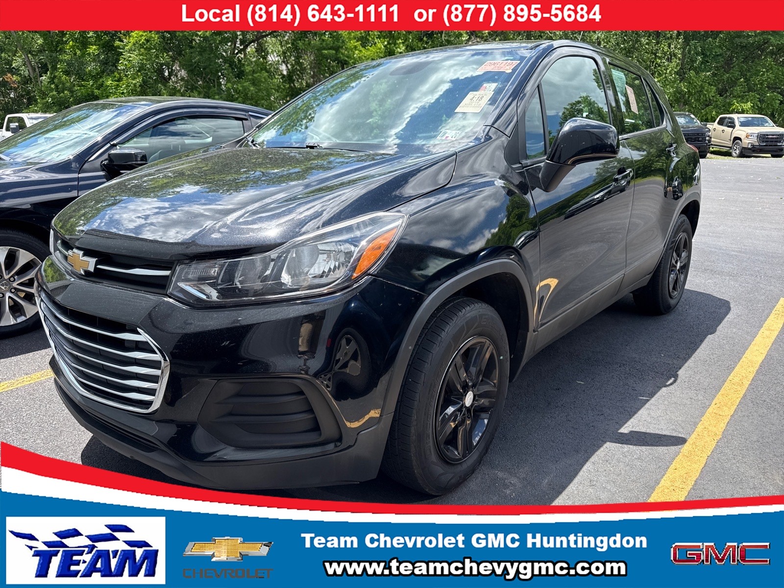 2018 Chevrolet Trax LS Mosaic Black Metallic (gb0) at Memorial Highway Chevrolet