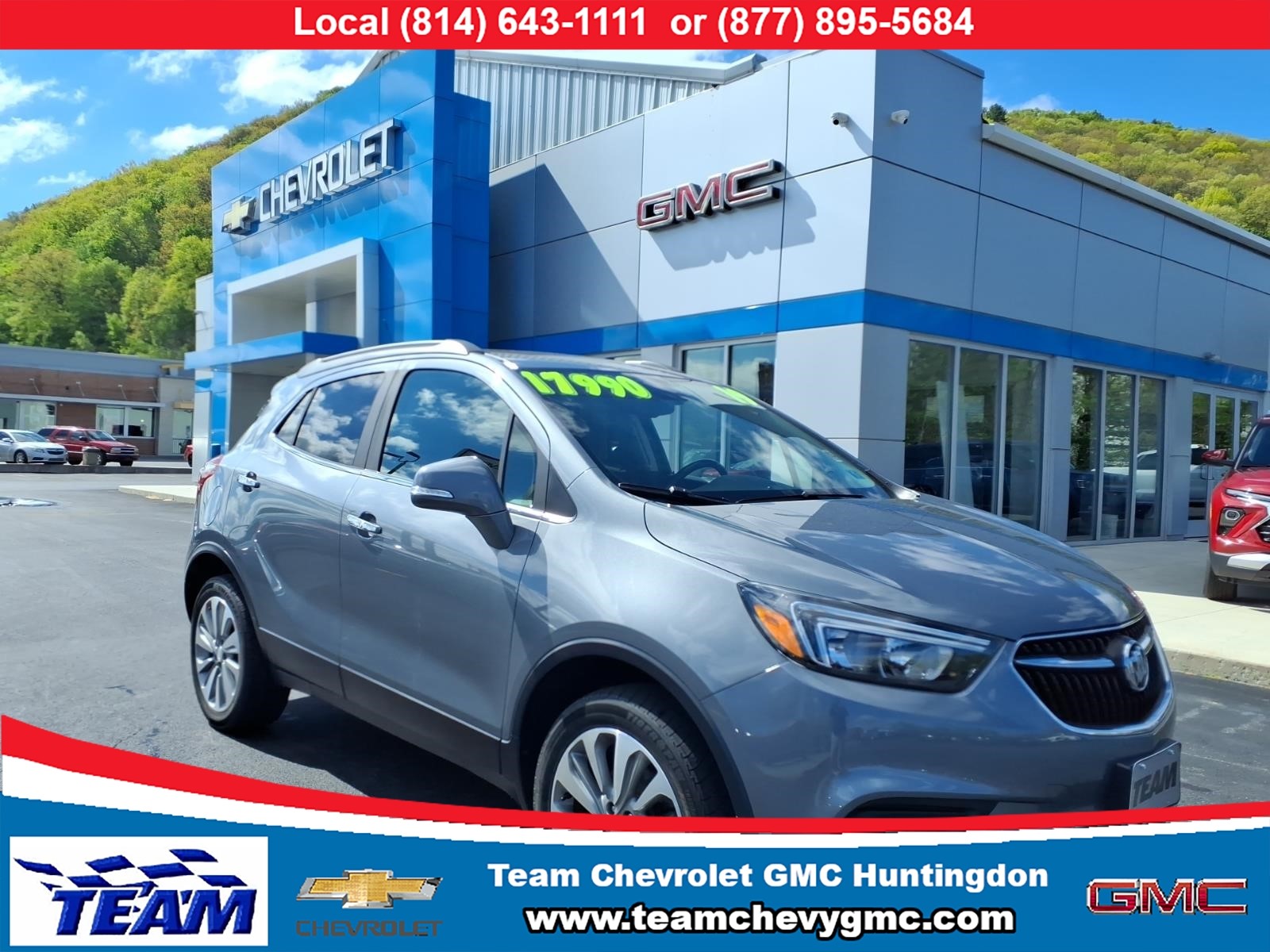 2019 Buick Encore Preferred Satin Steel Metallic at Team Chevrolet Buick GMC
