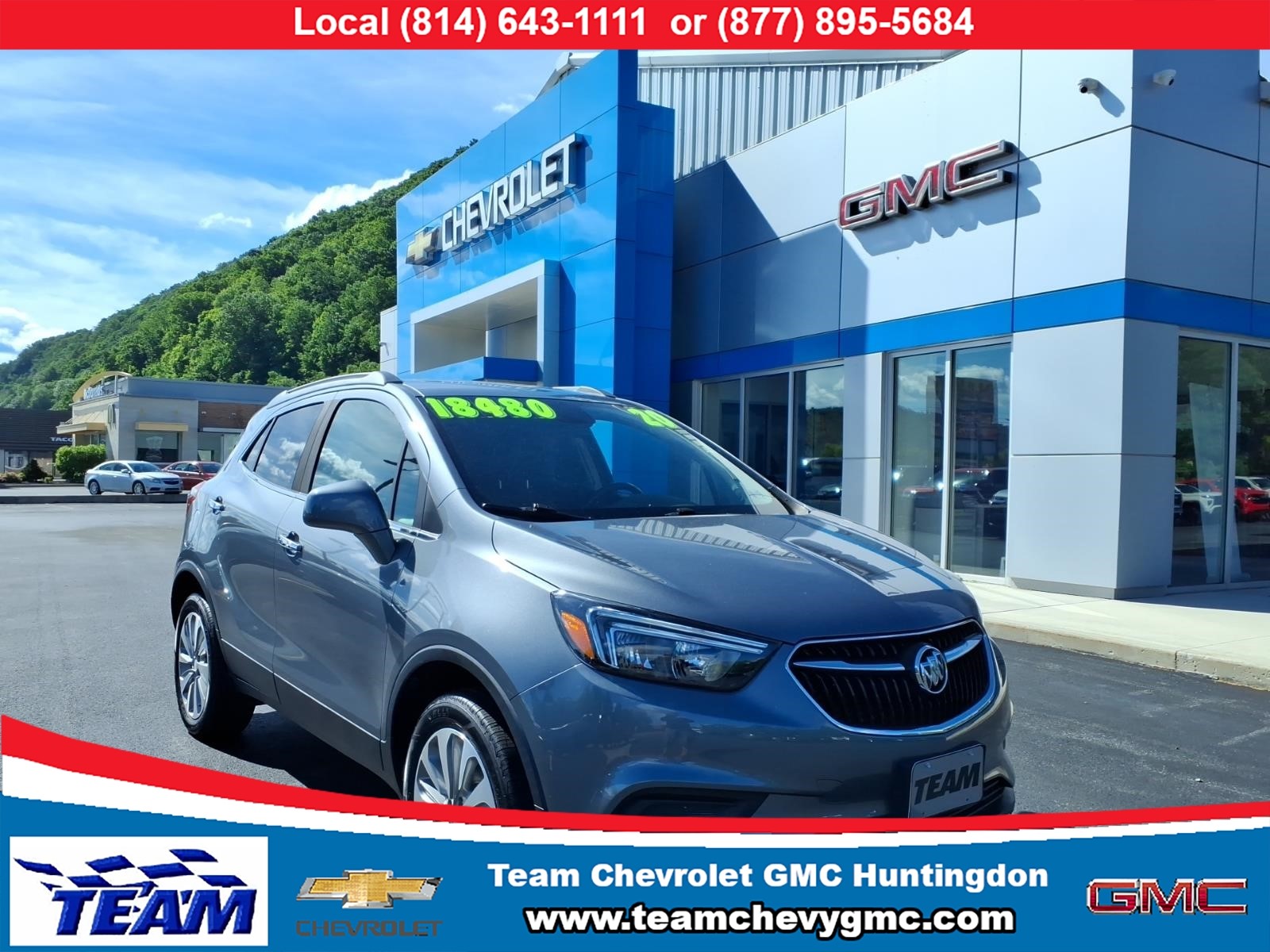 2020 Buick Encore Preferred Satin Steel Metallic (gym) at Team Chevrolet Buick GMC