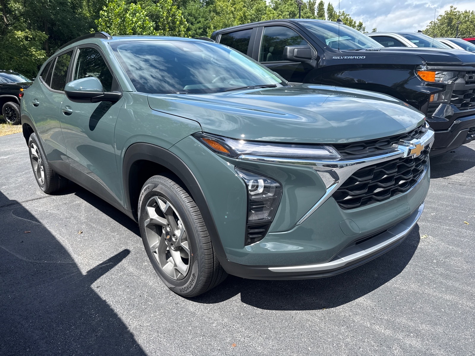 2026 Chevrolet Trax LT Cypress Gray Gbd at Memorial Highway Chevrolet