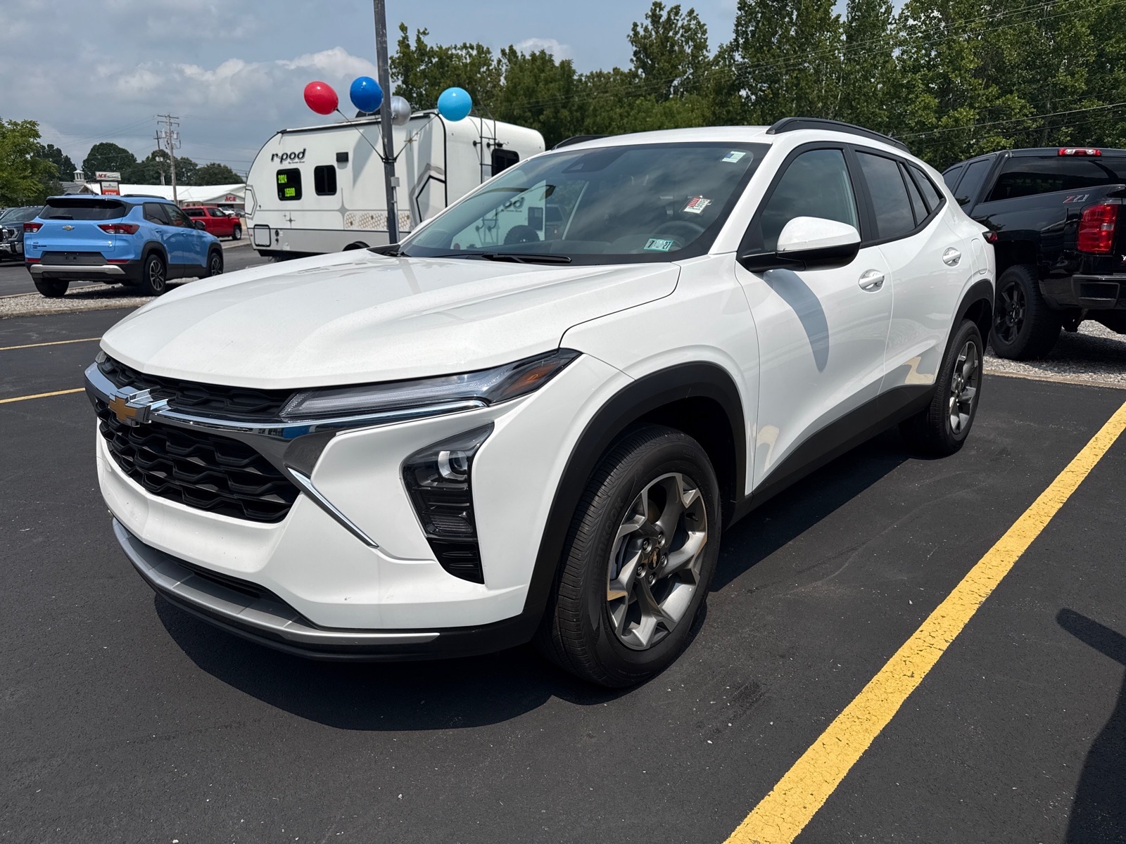 2026 Chevrolet Trax  Summit White at Memorial Highway Chevrolet