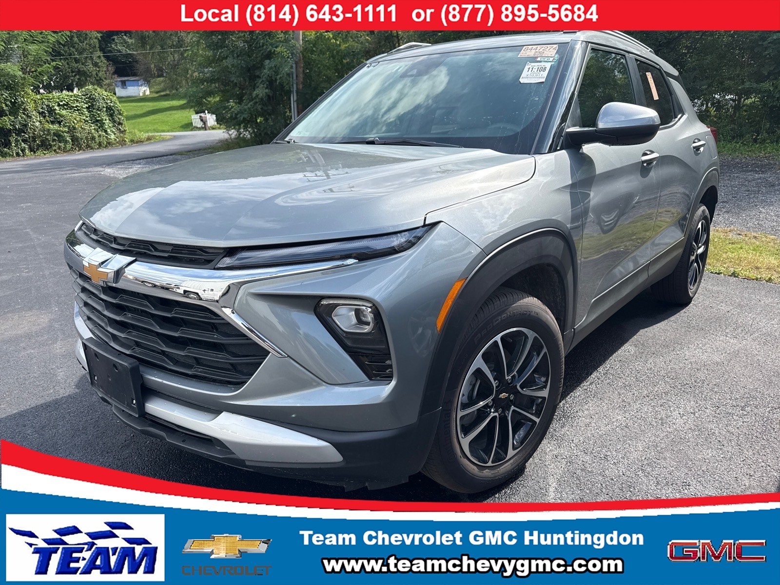 2026 Chevrolet Trailblazer LT Silver at Memorial Highway Chevrolet