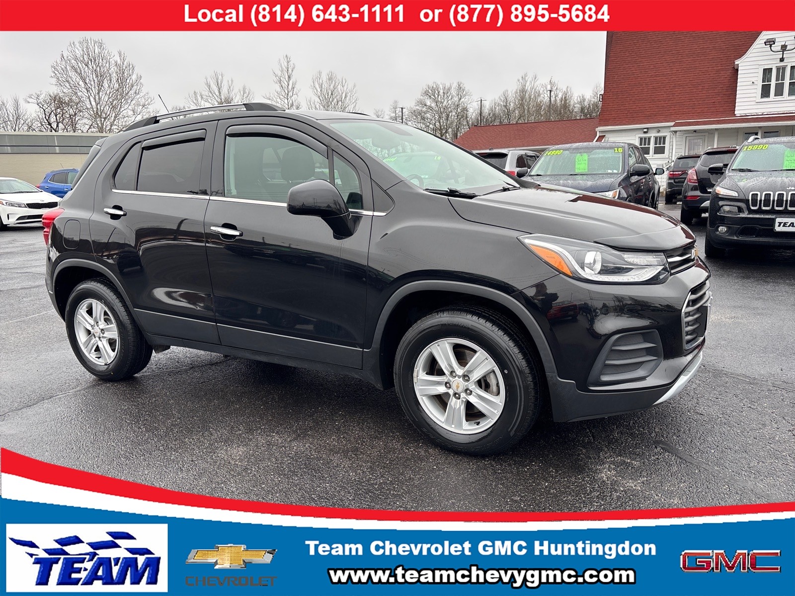 2019 Chevrolet Trax LT Mosaic Black Metallic (gb0) at Memorial Highway Chevrolet