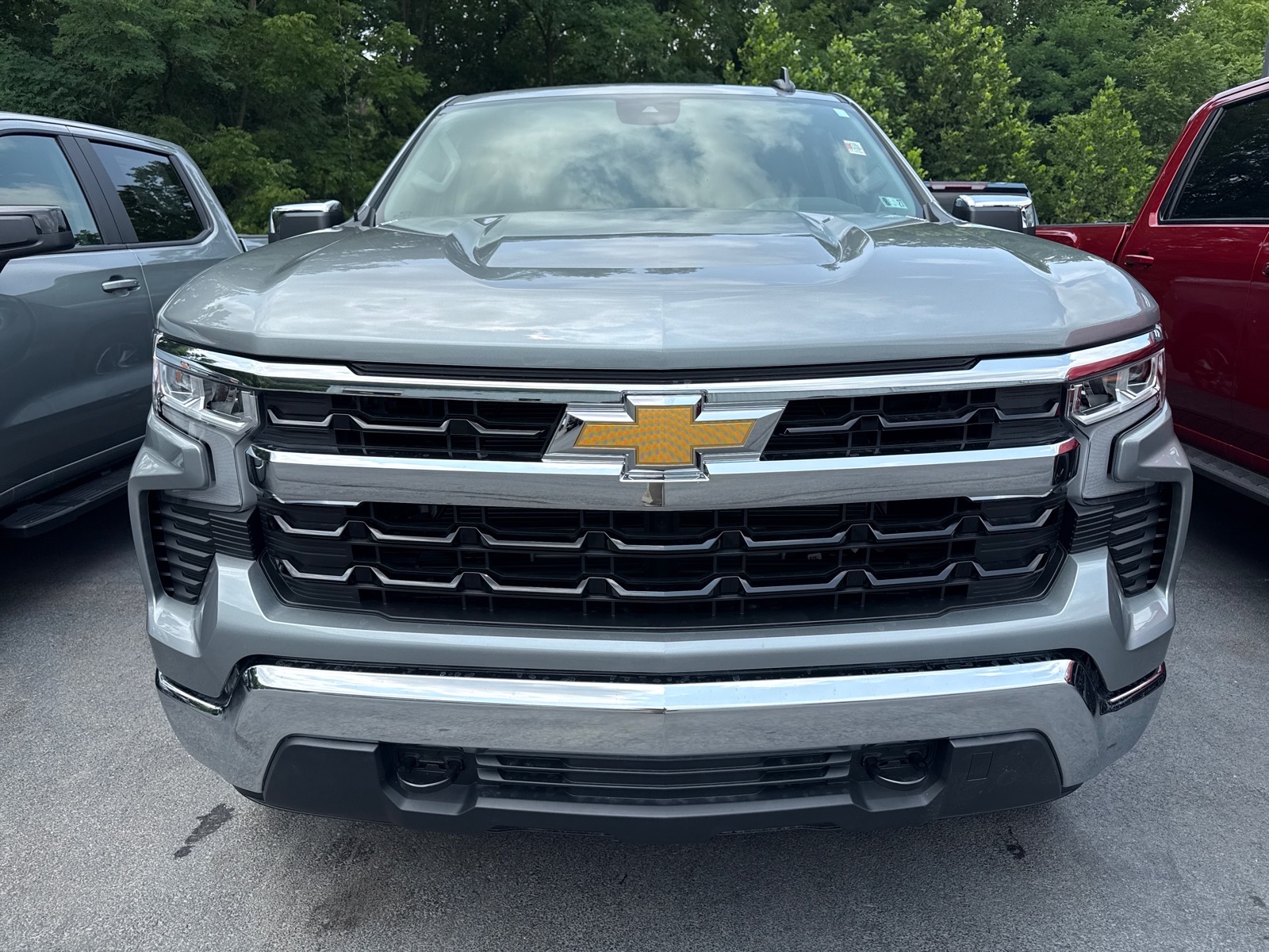 2026 Chevrolet Silverado 1500  Sterling Gray Metallic at Memorial Highway Chevrolet
