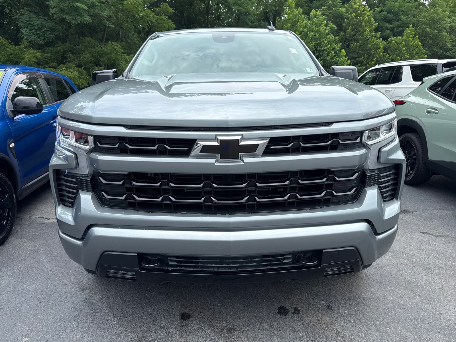 2026 Chevrolet Silverado 1500 RST Sterling Gray Metallic Gxd at Memorial Highway Chevrolet