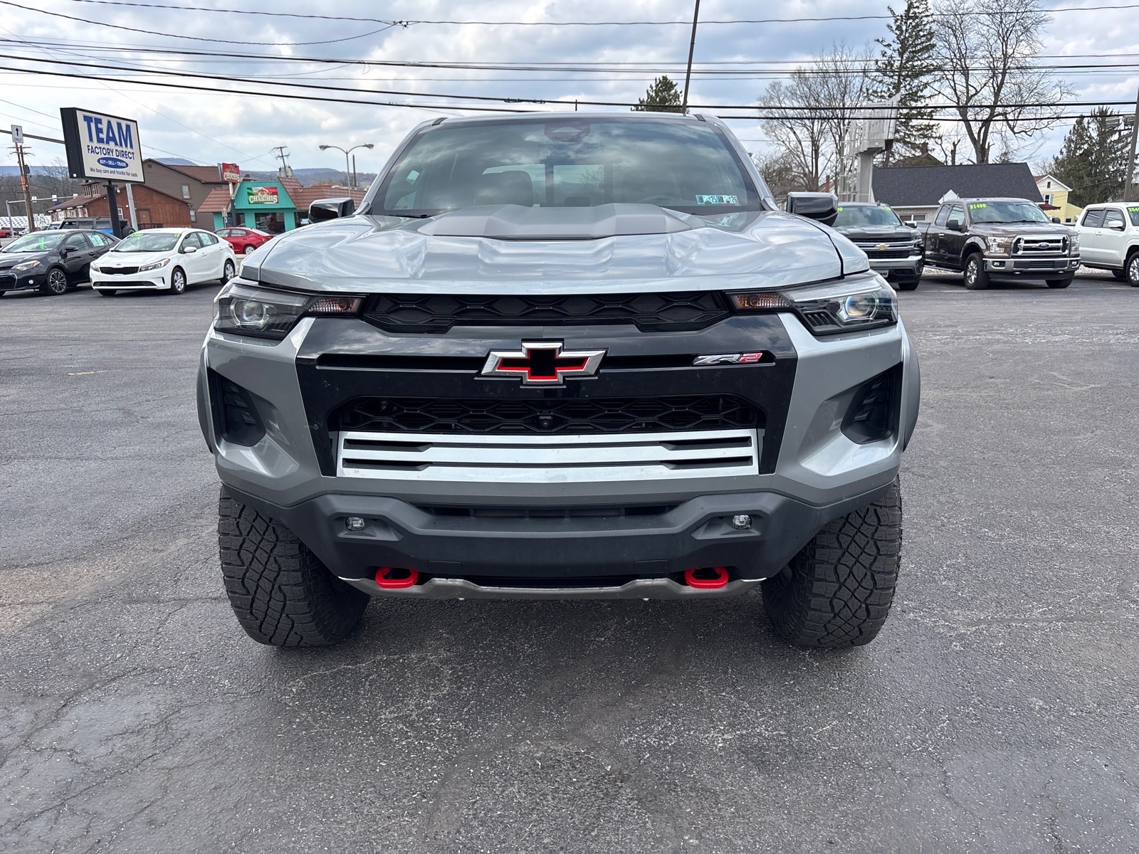 2024 Chevrolet Colorado ZR2 Sterling Gray Metallic at Memorial Highway Chevrolet