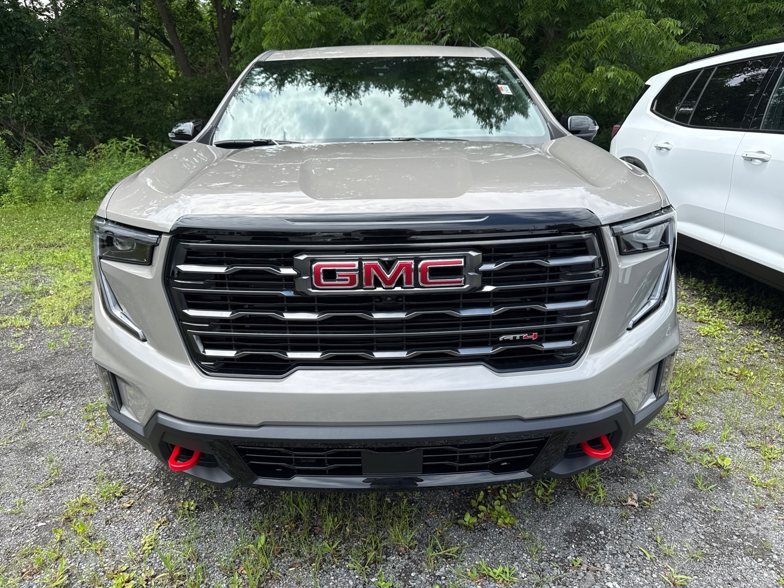 2026 GMC Acadia AT4 Riverstone Metallic Gfr at Team Chevrolet Buick GMC