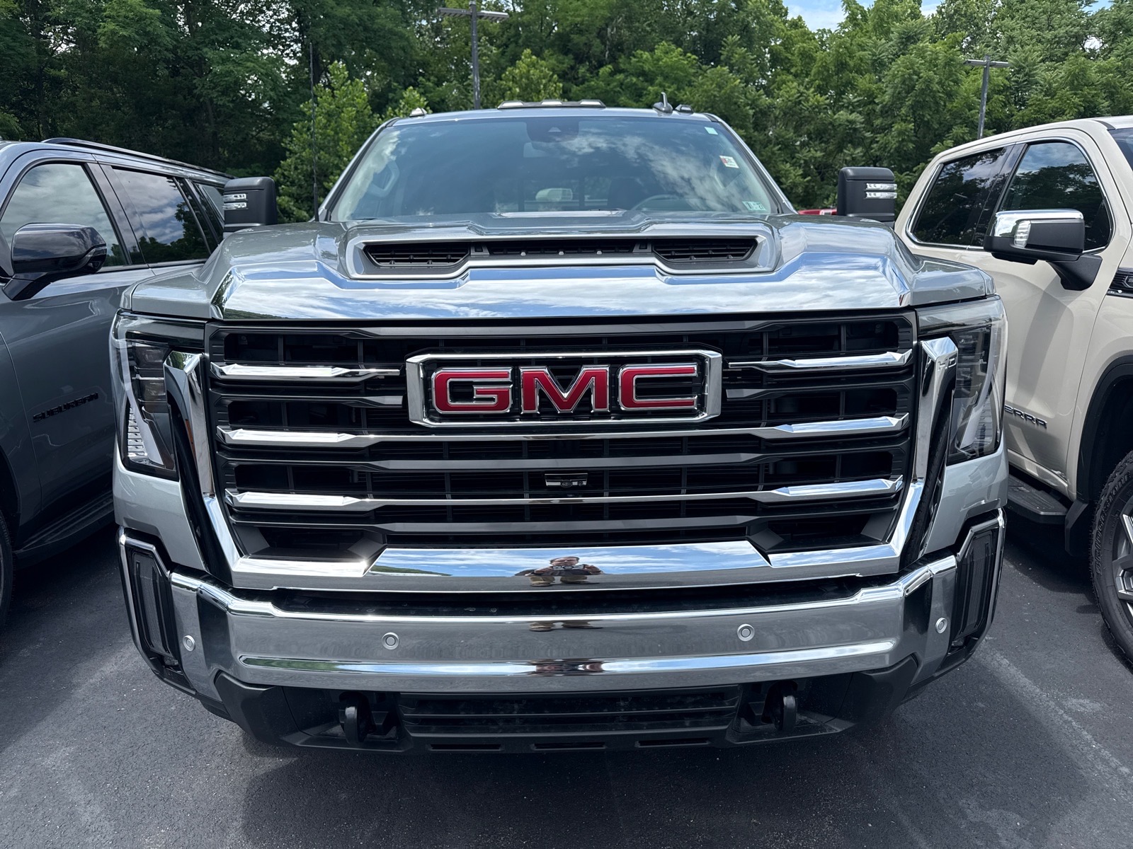 2026 GMC Sierra 2500HD SLE Sterling Metallic Gxd at Team Chevrolet Buick GMC