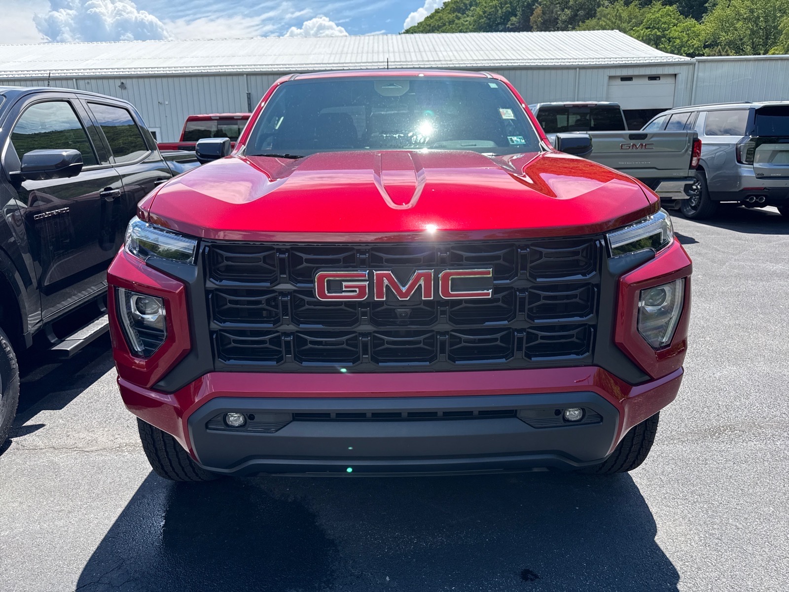 2026 GMC Canyon Elevation Volcanic Red Tintcoat Gnt at Team Chevrolet Buick GMC