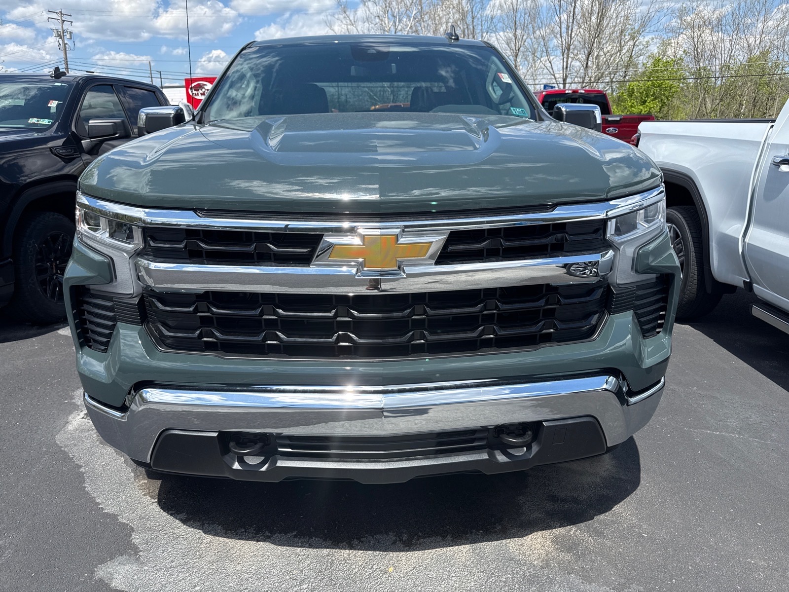 2026 Chevrolet Silverado 1500 LT Cypress Gray Gbd at Memorial Highway Chevrolet