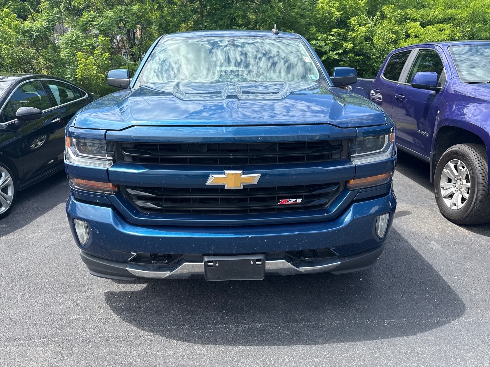 2017 Chevrolet Silverado 1500  Blue at Memorial Highway Chevrolet