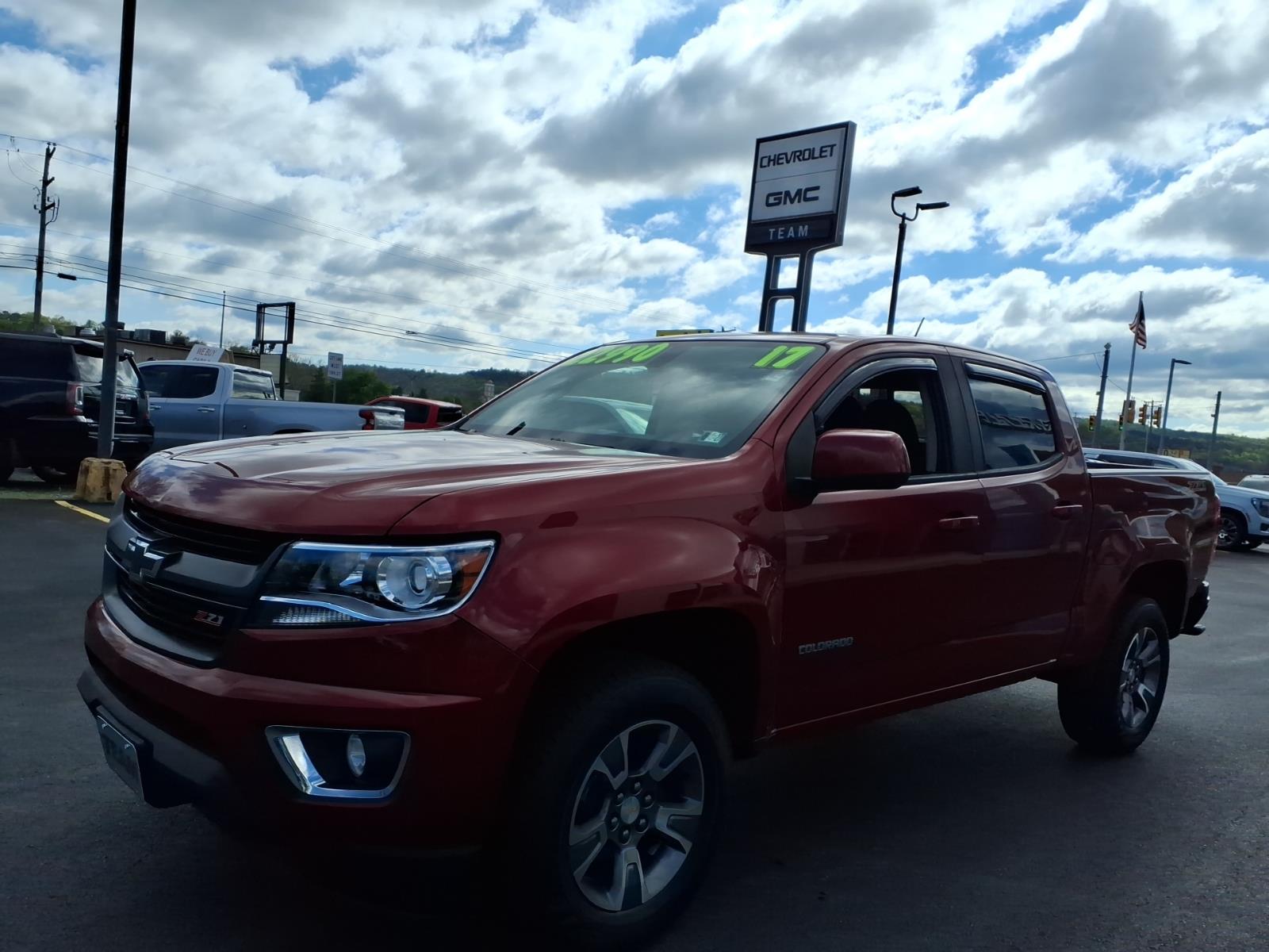 2017 Chevrolet Colorado Z71 Cajun Red Tintcoat (gpj) at Memorial Highway Chevrolet