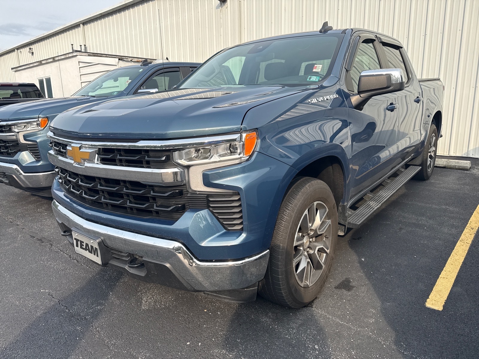2024 Chevrolet Silverado 1500 LT Lakeshore Blue Metallic (gxp) at Team Chevrolet Buick GMC