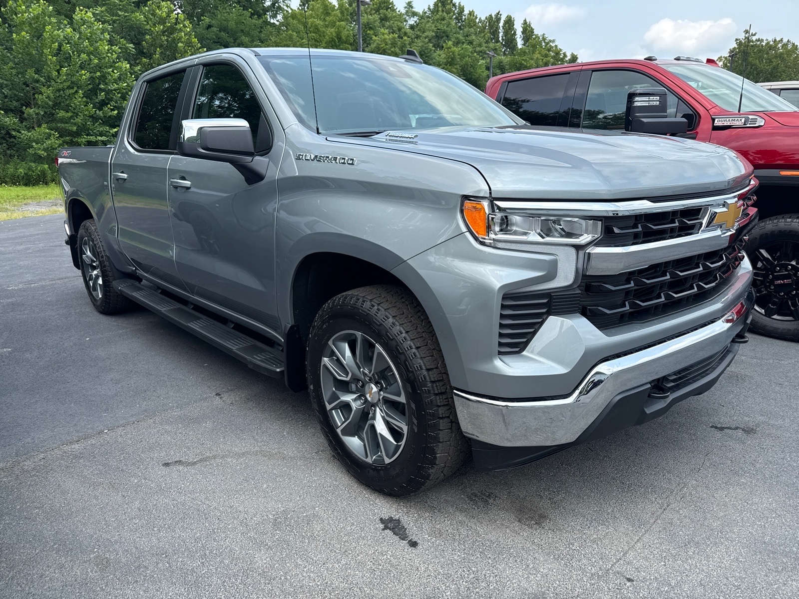 2026 Chevrolet Silverado 1500  Sterling Gray Metallic at Memorial Highway Chevrolet