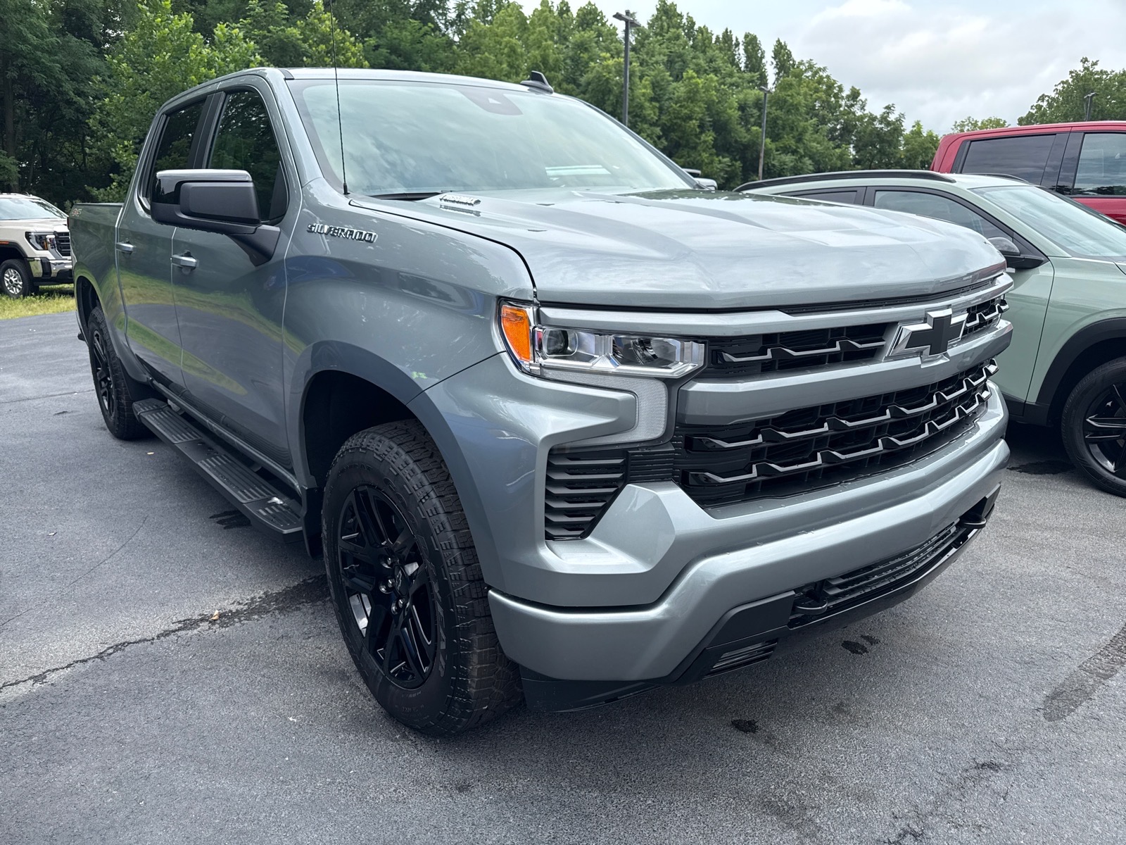 2026 Chevrolet Silverado 1500 RST Sterling Gray Metallic Gxd at Memorial Highway Chevrolet