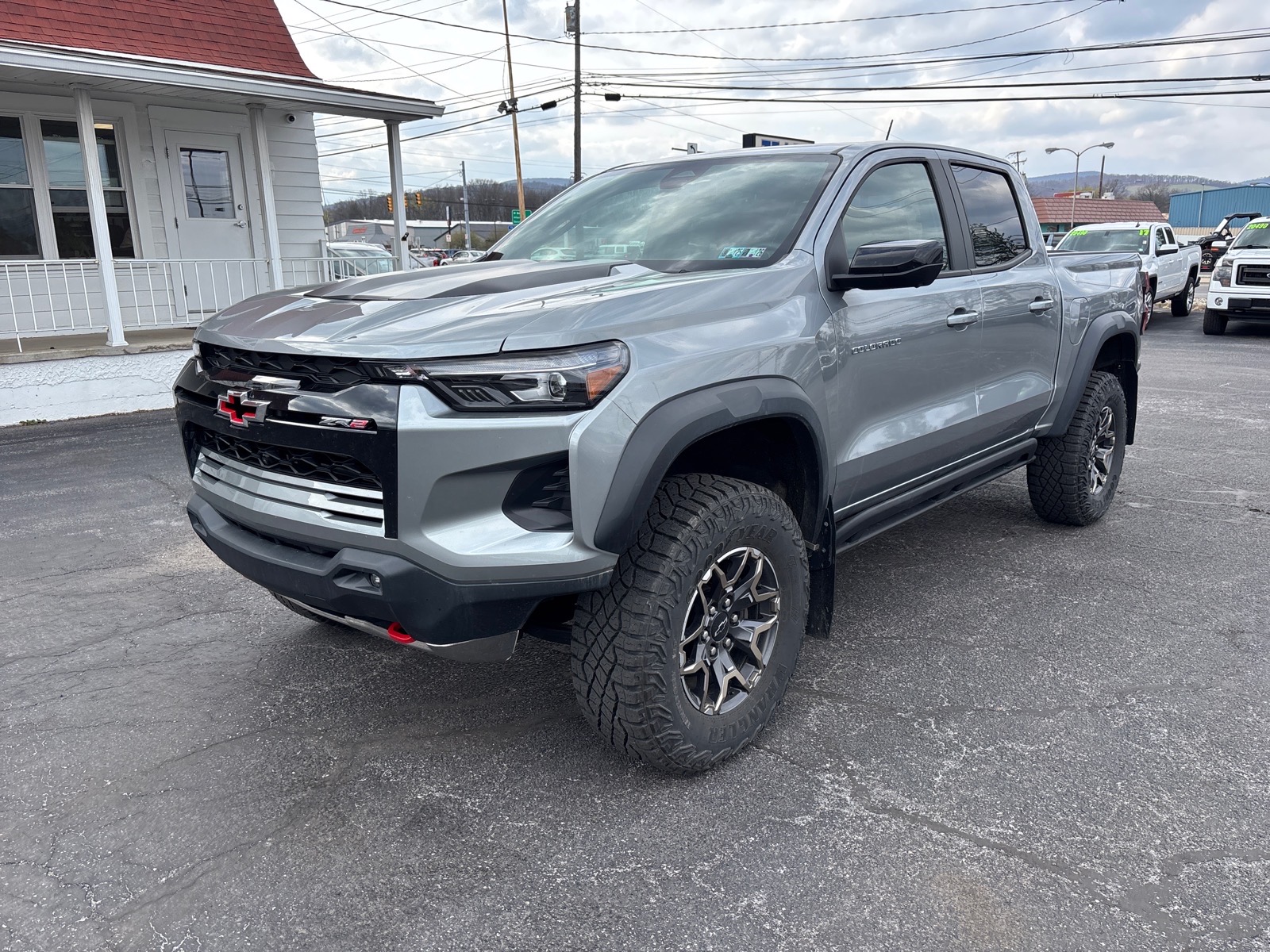 2024 Chevrolet Colorado ZR2 Sterling Gray Metallic at Memorial Highway Chevrolet