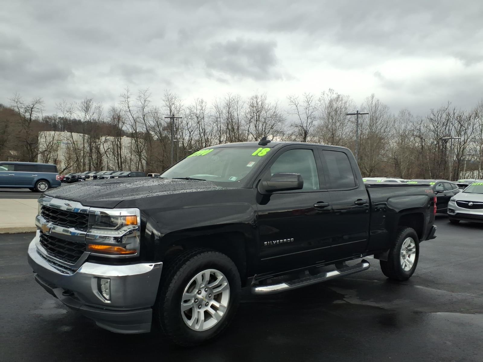 2018 Chevrolet Silverado 1500 LT Black at Delaney Chevrolet Nissan Volvo of Greensburg