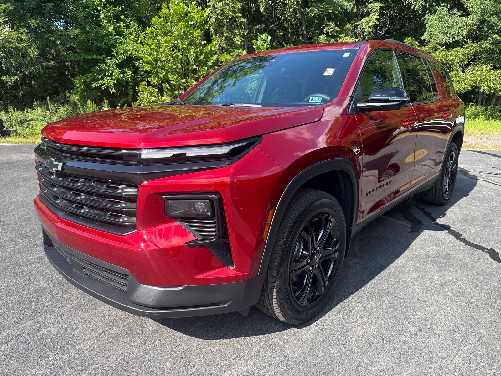 2027 Chevrolet Traverse LT Radiant Red Tintcoat Gnt at Memorial Highway Chevrolet