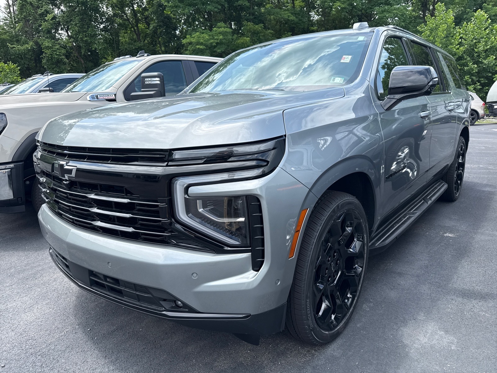 2026 Chevrolet Suburban RST Sterling Gray Metallic Gxd at Memorial Highway Chevrolet