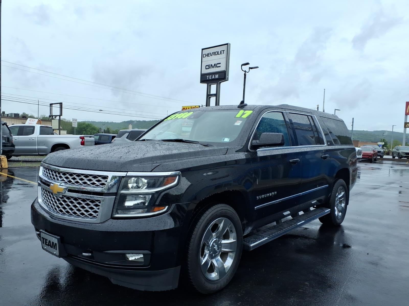 2017 Chevrolet Suburban LT Black at Team Chevrolet Buick GMC