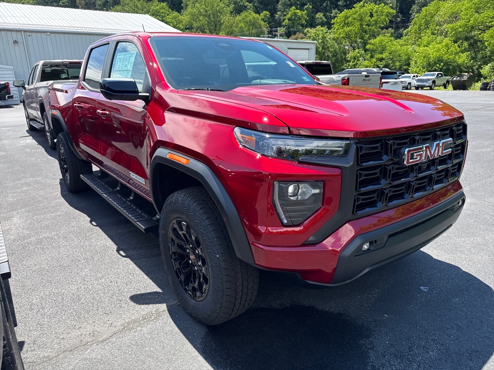 2026 GMC Canyon Elevation Volcanic Red Tintcoat Gnt at Team Chevrolet Buick GMC