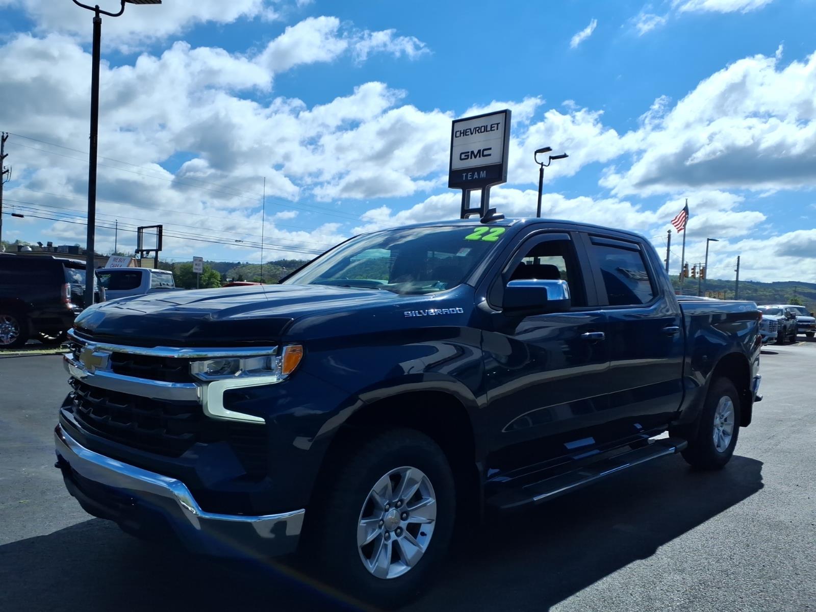 2022 Chevrolet Silverado 1500 LT Northsky Blue Metallic (ga0) at Team Chevrolet Buick GMC