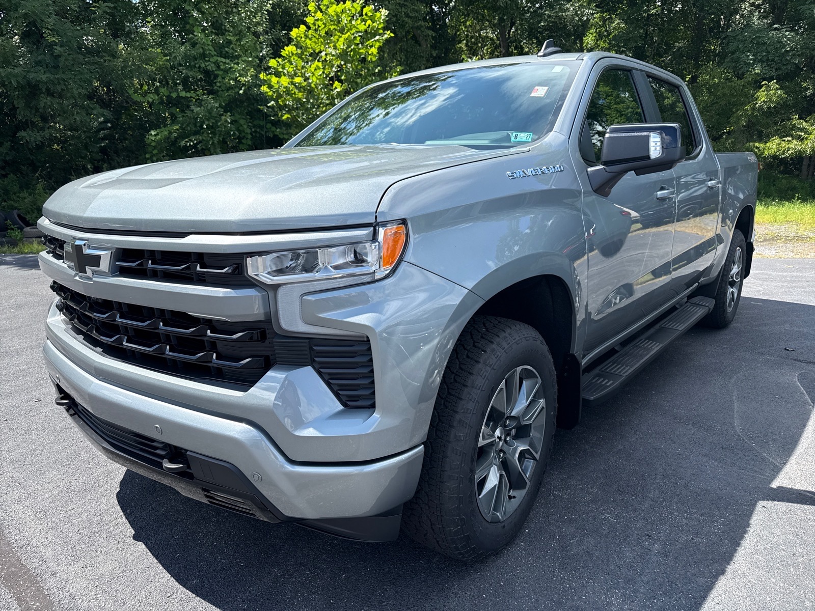 2026 Chevrolet Silverado 1500 RST Sterling Gray Metallic Gxd at Memorial Highway Chevrolet