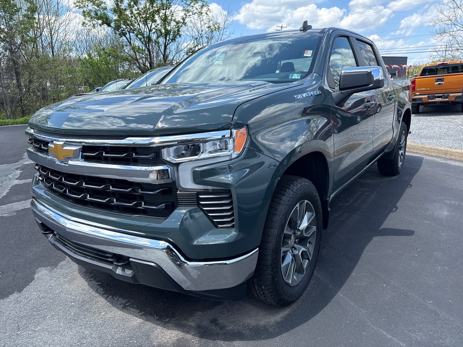 2026 Chevrolet Silverado 1500 LT Cypress Gray Gbd at Memorial Highway Chevrolet
