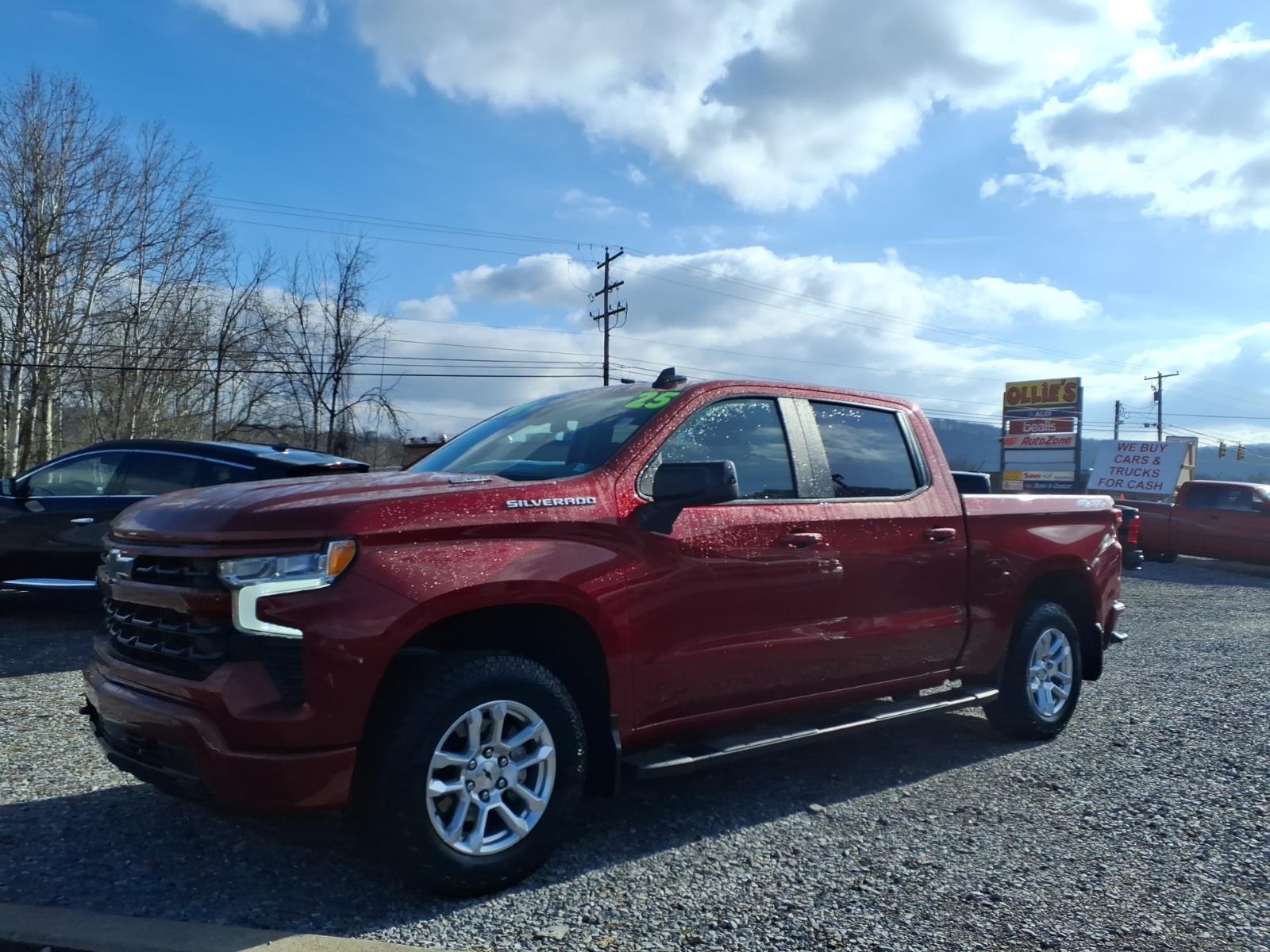 2025 Chevrolet Silverado 1500 RST Radiant Red Tintcoat at Memorial Highway Chevrolet