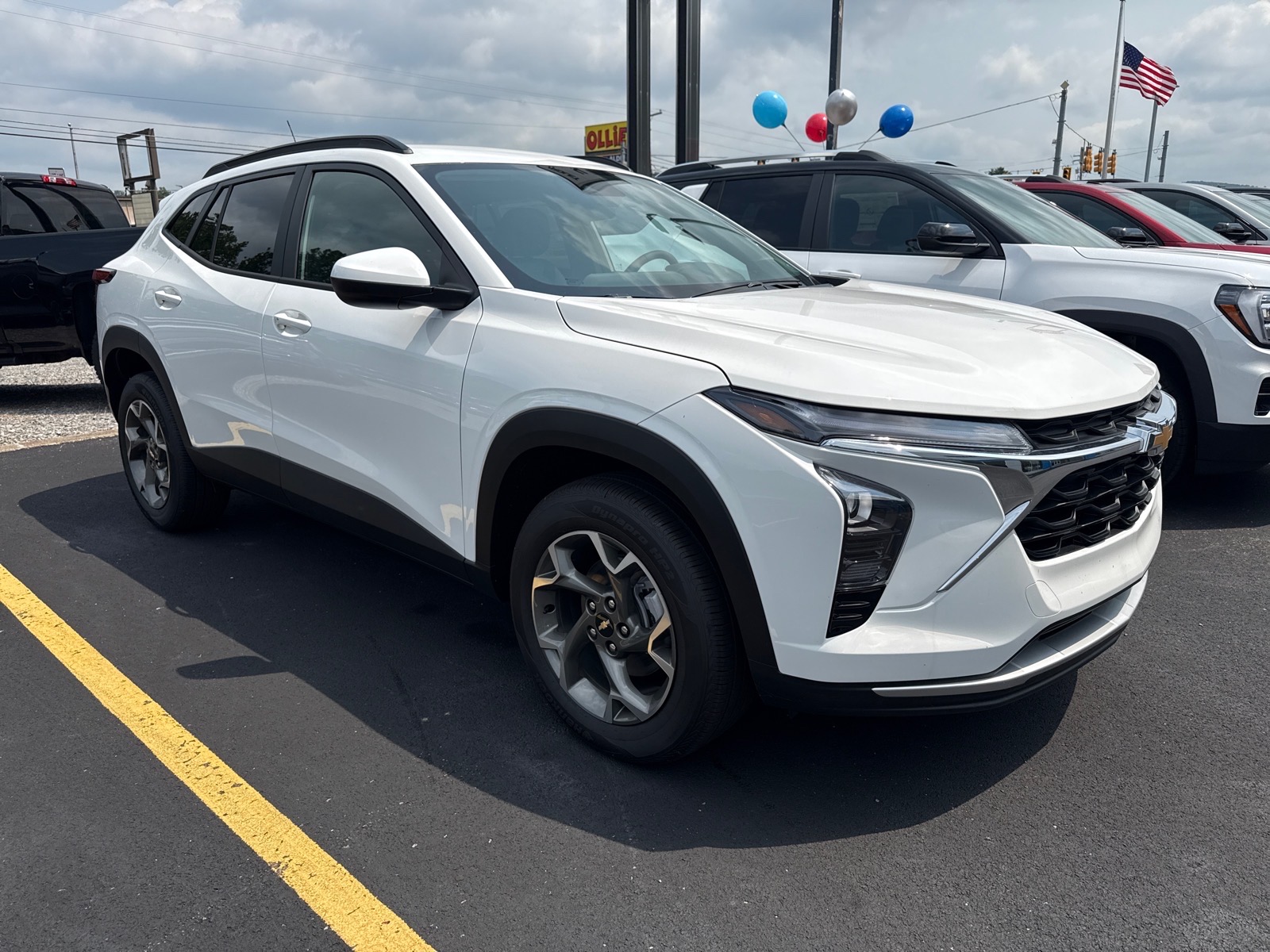 2026 Chevrolet Trax  Summit White at Memorial Highway Chevrolet
