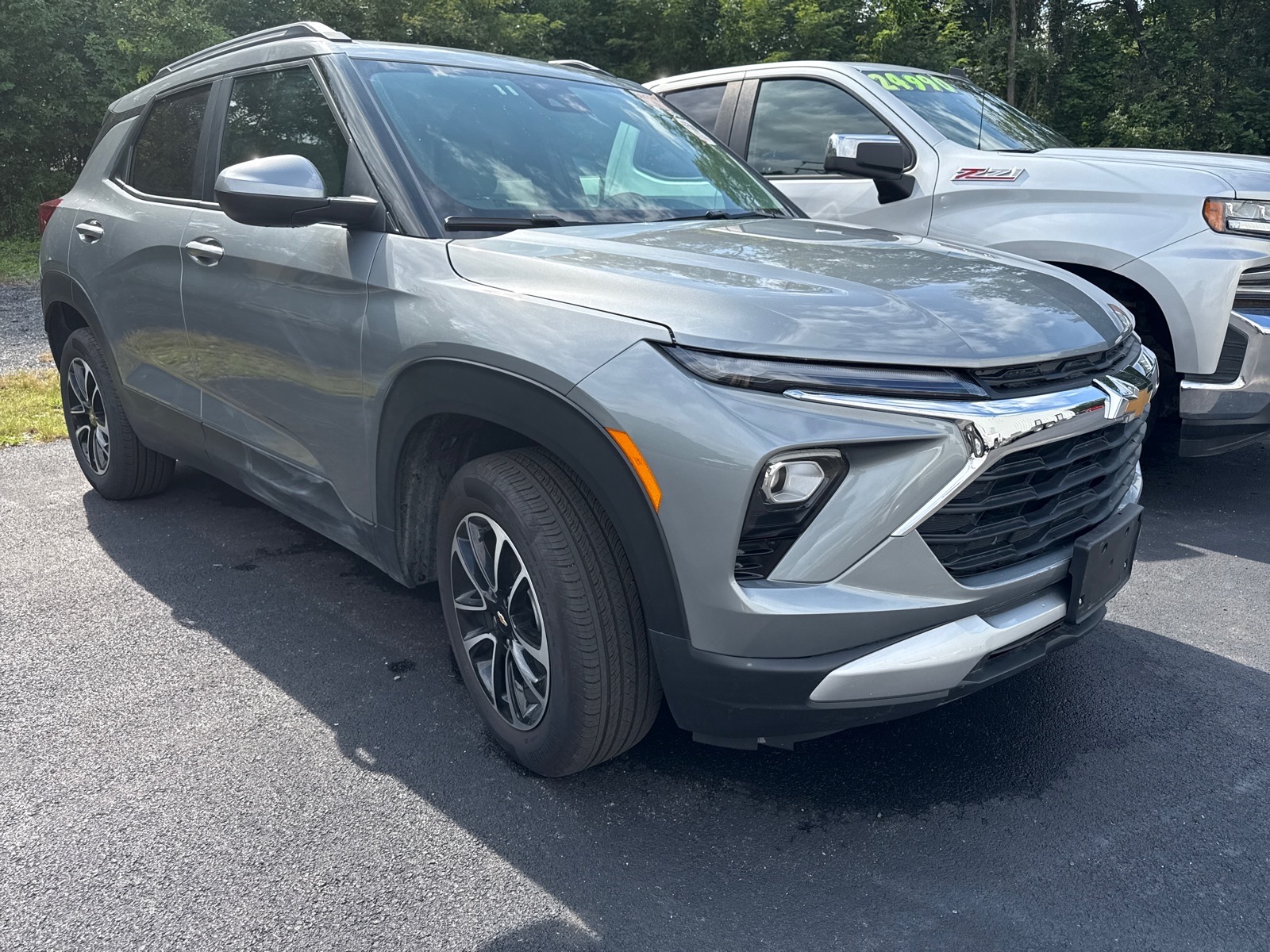 2026 Chevrolet Trailblazer LT Silver at Memorial Highway Chevrolet