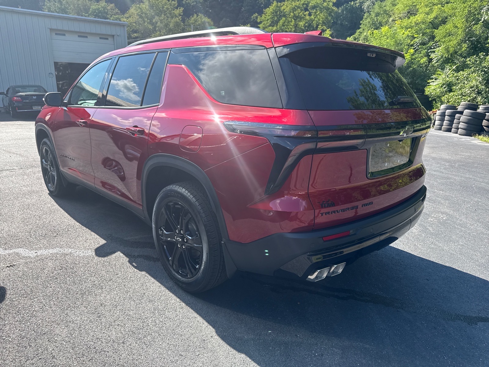 2027 Chevrolet Traverse LT Radiant Red Tintcoat Gnt at Memorial Highway Chevrolet