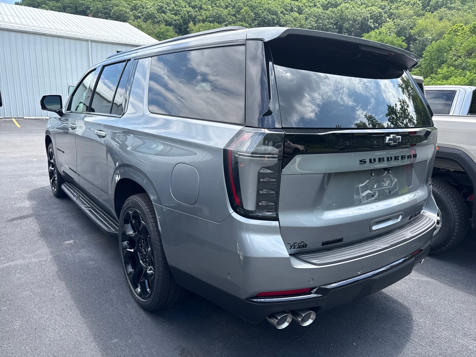 2026 Chevrolet Suburban RST Sterling Gray Metallic Gxd at Memorial Highway Chevrolet