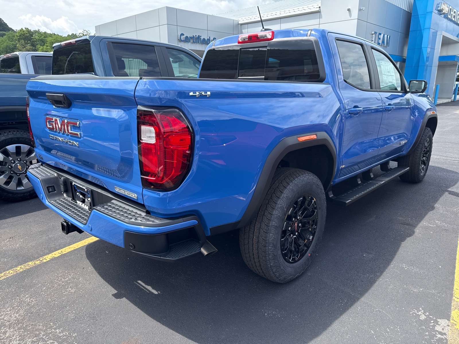 2026 GMC Canyon Elevation Rapids Metallic Gal at Team Chevrolet Buick GMC