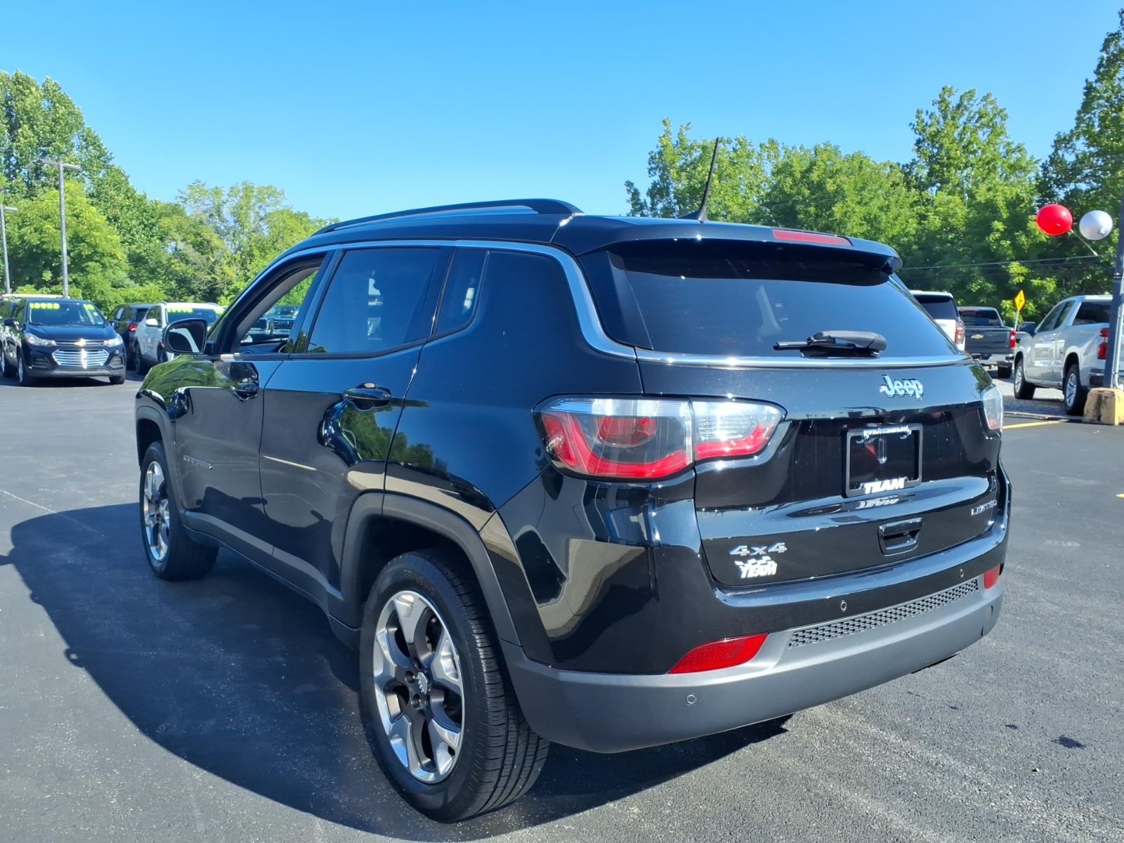 2018 Jeep Compass Limited Diamond Black Crystal Pearl Coat (pxj) at Team Chevrolet Buick GMC