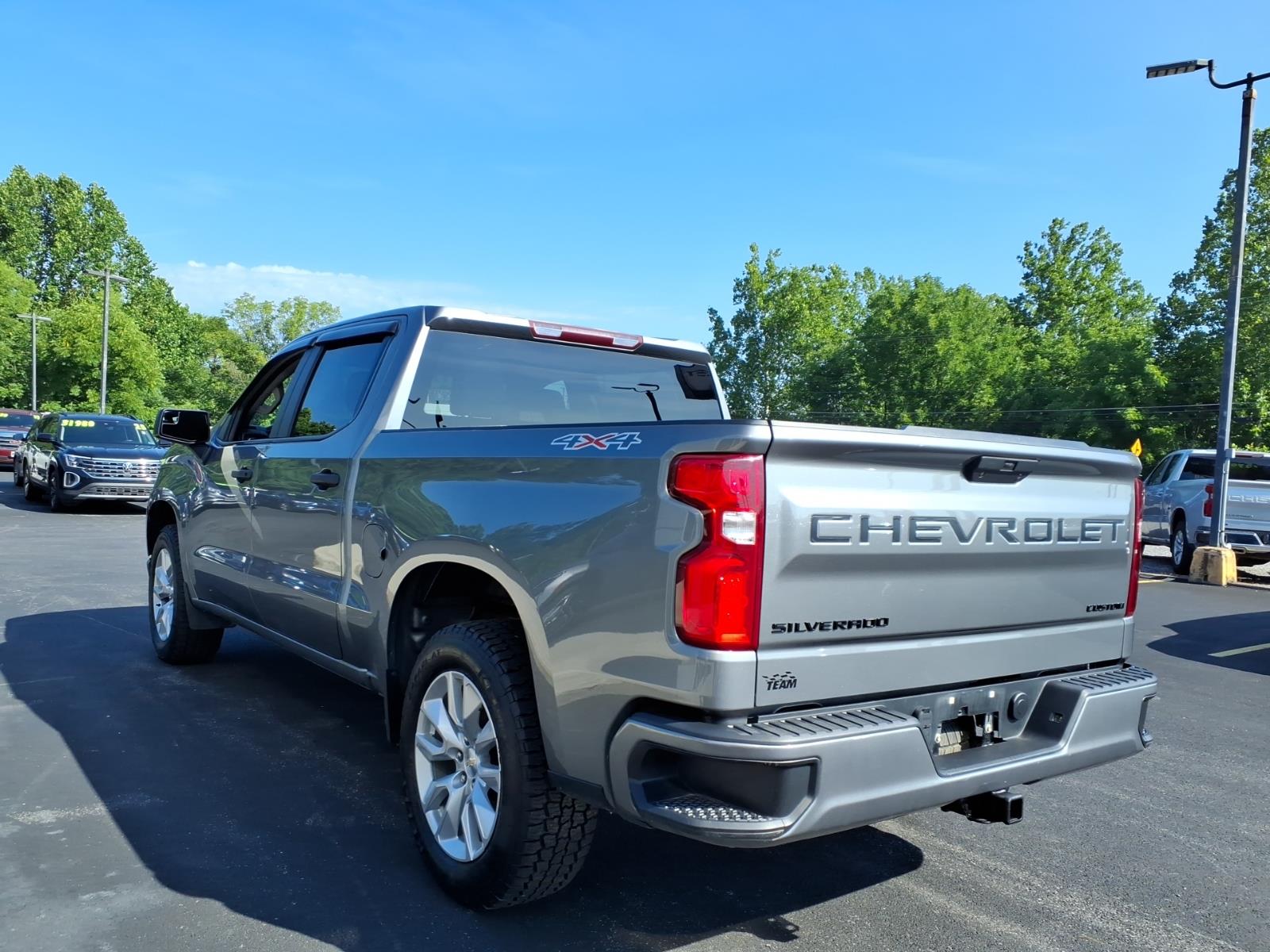 2021 Chevrolet Silverado 1500 Custom Shadow Gray Metallic (gji) at Memorial Highway Chevrolet