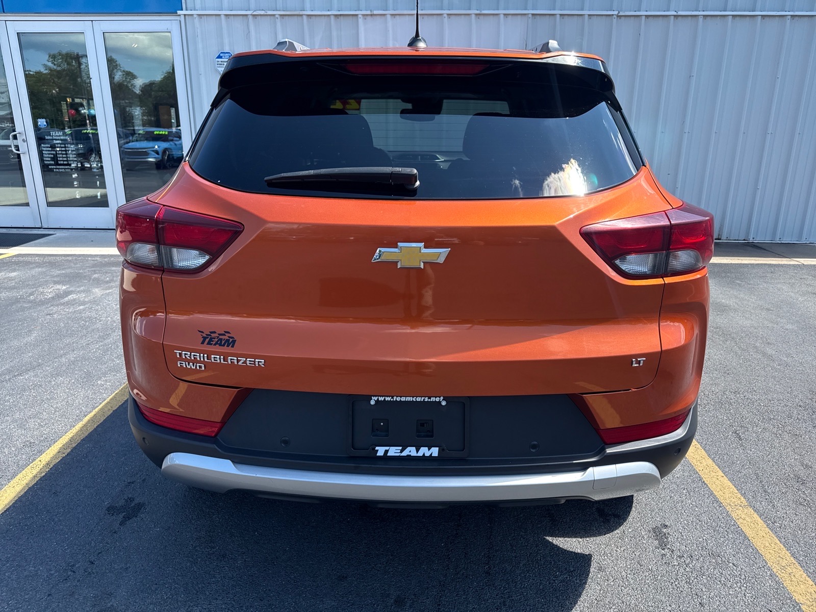 2022 Chevrolet Trailblazer LT Vivid Orange Metallic (ghd) at Memorial Highway Chevrolet