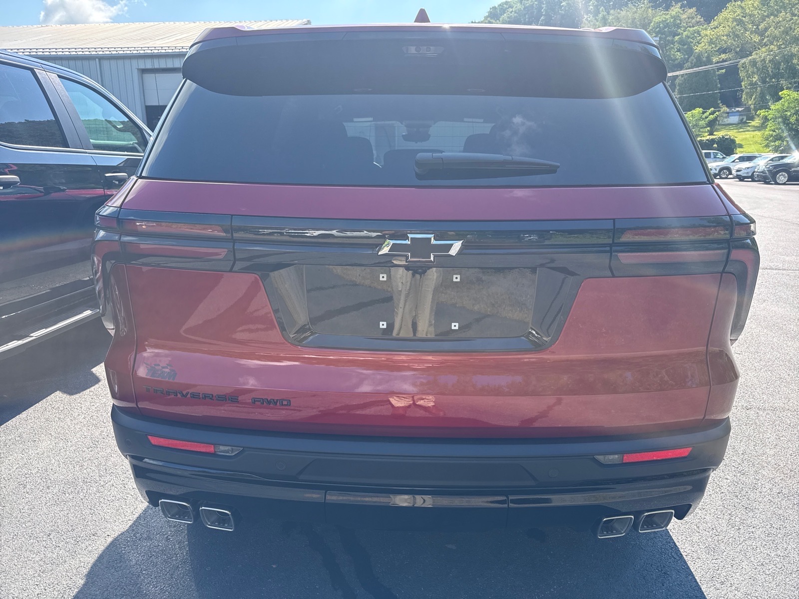 2027 Chevrolet Traverse LT Radiant Red Tintcoat Gnt at Memorial Highway Chevrolet