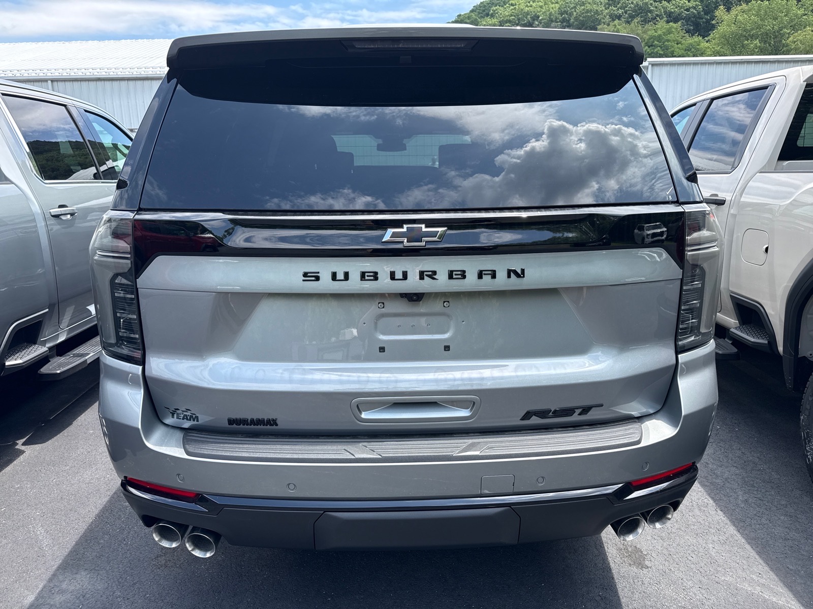 2026 Chevrolet Suburban RST Sterling Gray Metallic Gxd at Memorial Highway Chevrolet
