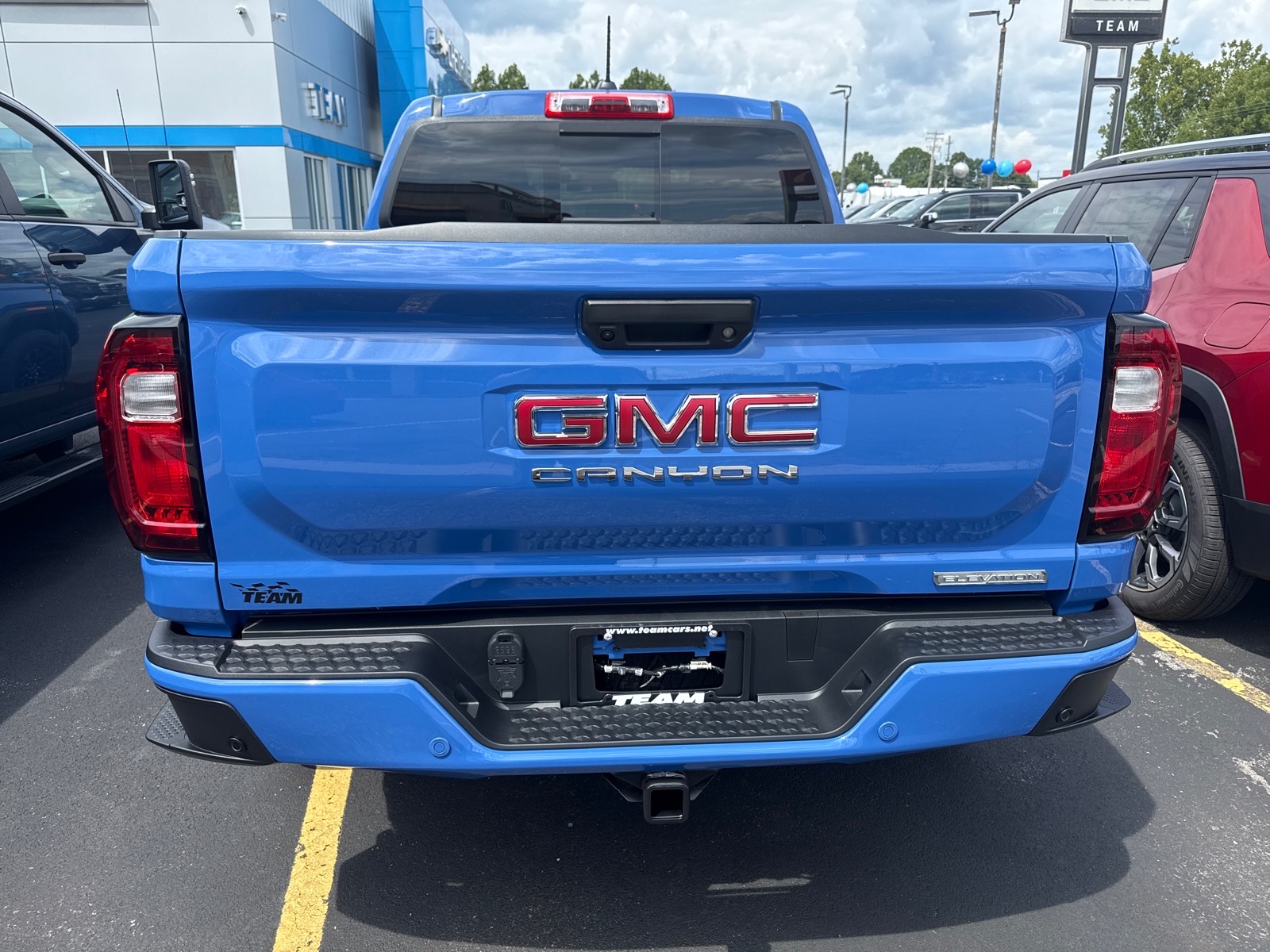 2026 GMC Canyon Elevation Rapids Metallic Gal at Team Chevrolet Buick GMC