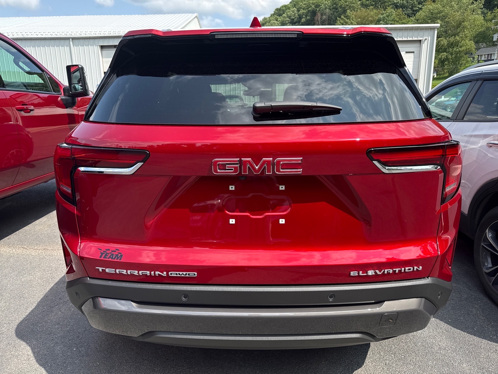 2027 GMC Terrain Elevation Volcanic Red Tintcoat Gnt at Team Chevrolet Buick GMC