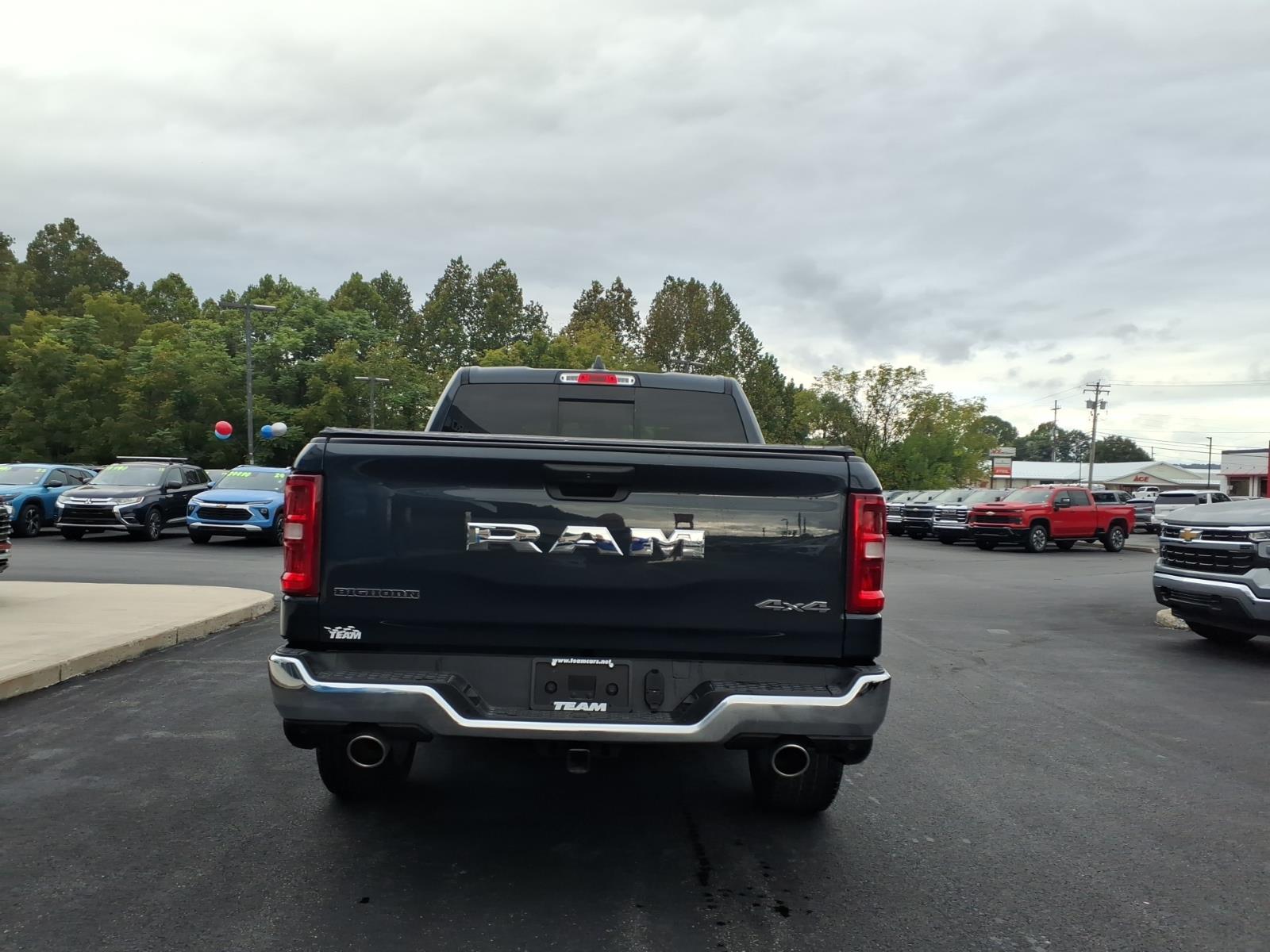 2026 RAM 1500 Big Horn Granite Crystal Metallic Clear Coat (pau) at Memorial Highway Chevrolet