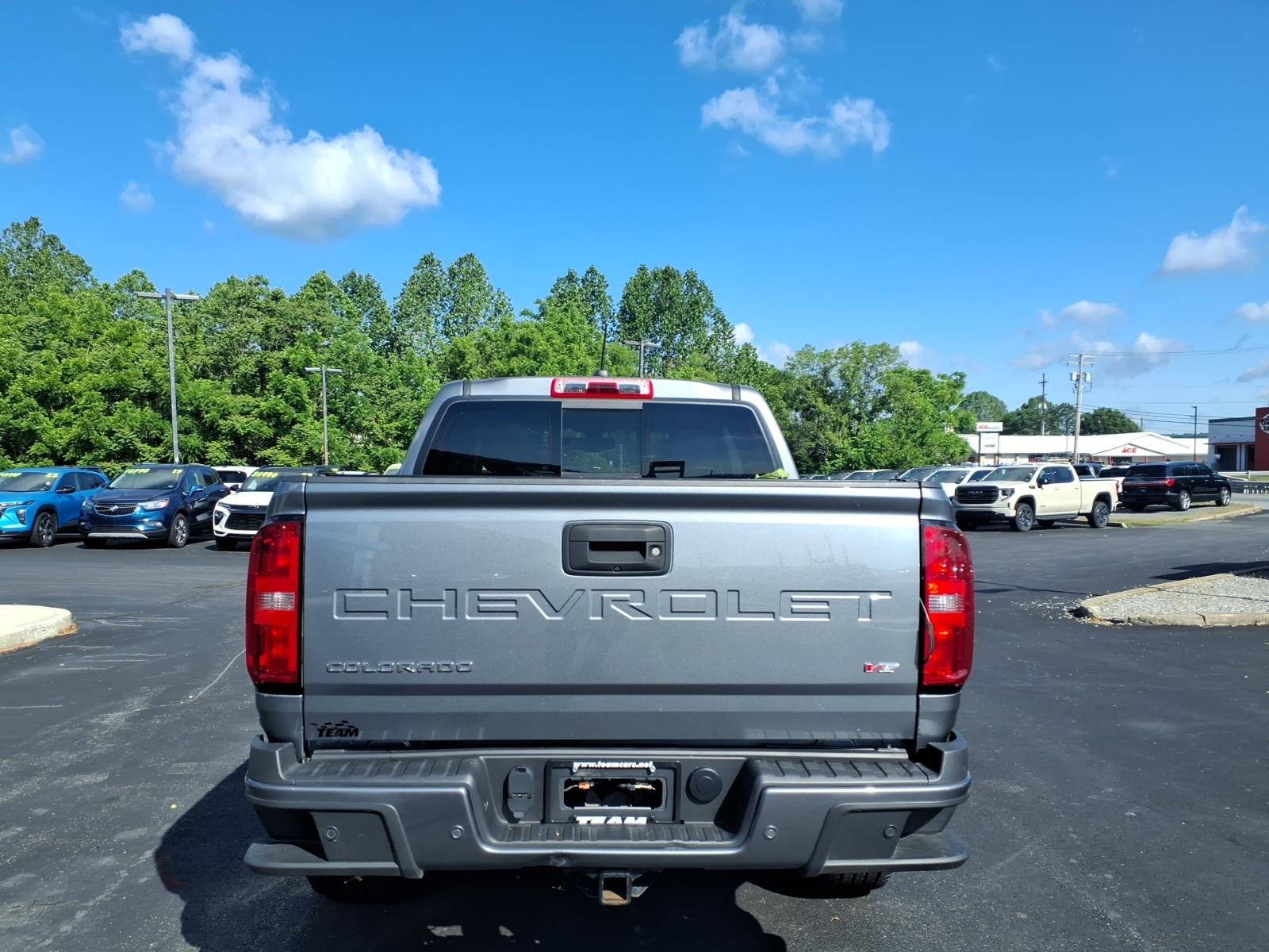 2022 Chevrolet Colorado Z71 Satin Steel Metallic (g9k) at Memorial Highway Chevrolet