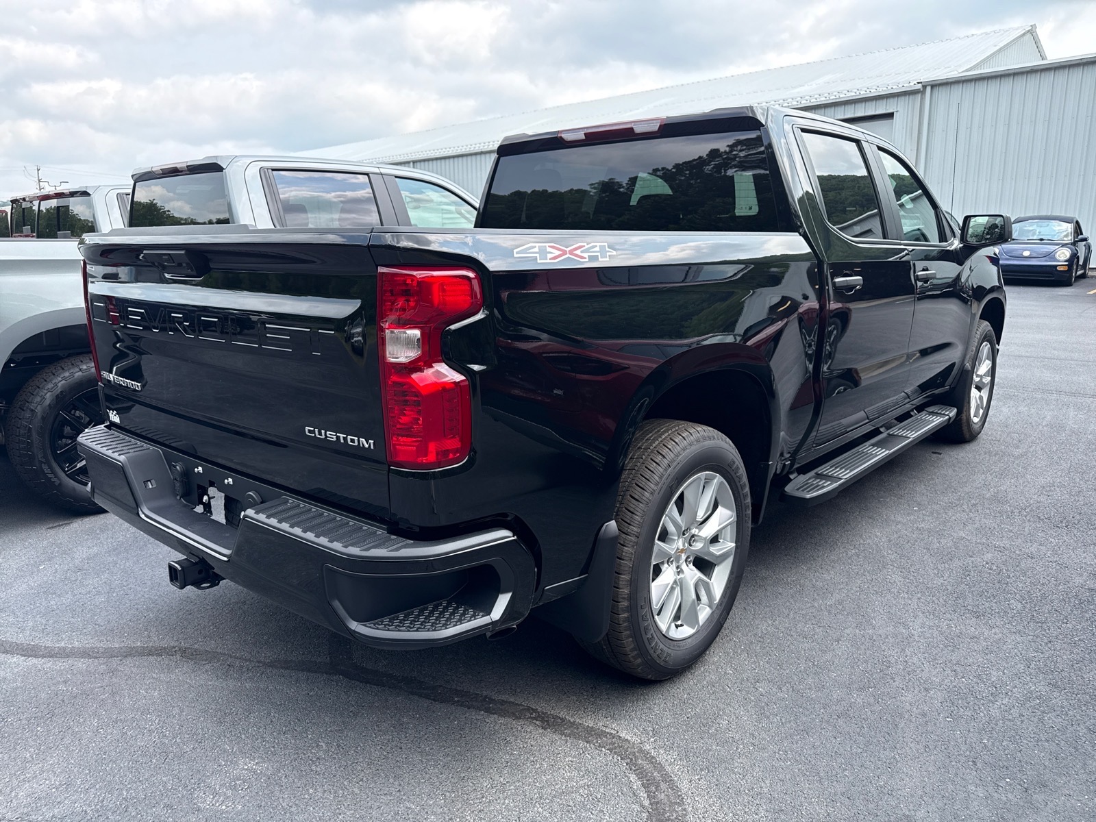 2026 Chevrolet Silverado 1500 Custom Black Gba at Memorial Highway Chevrolet