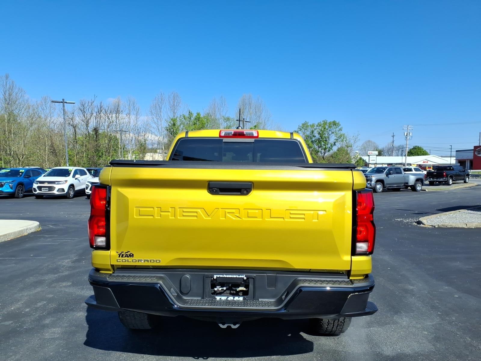 2023 Chevrolet Colorado Z71 Nitro Yellow Metallic (gcp) at Team Chevrolet Buick GMC