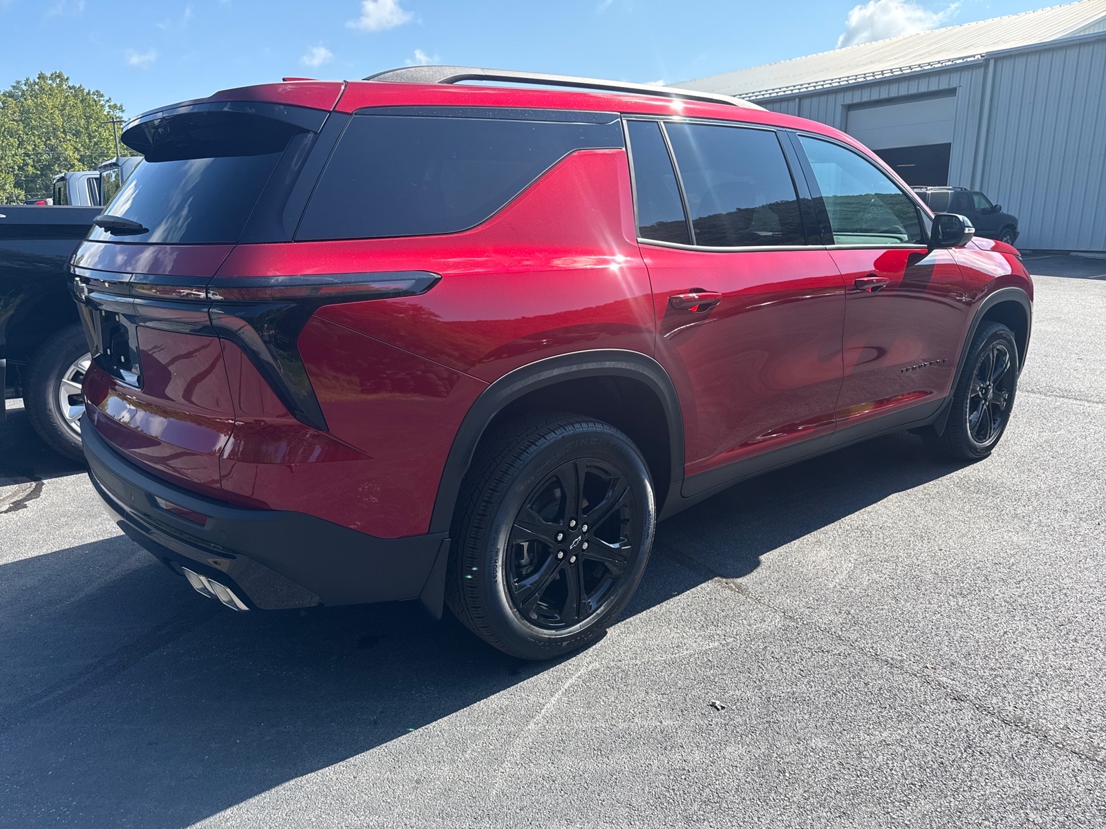 2027 Chevrolet Traverse LT Radiant Red Tintcoat Gnt at Memorial Highway Chevrolet