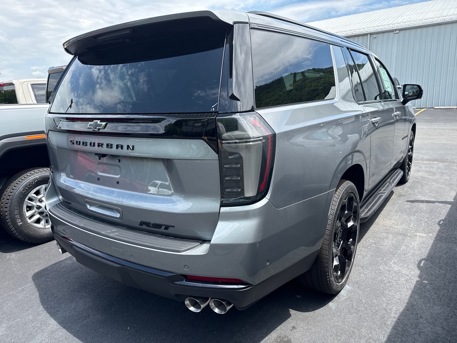 2026 Chevrolet Suburban RST Sterling Gray Metallic Gxd at Memorial Highway Chevrolet