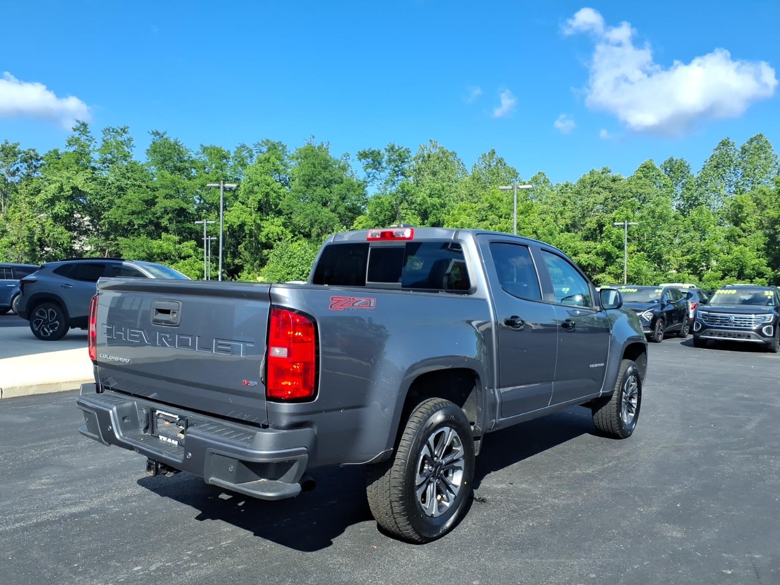 2022 Chevrolet Colorado Z71 Satin Steel Metallic (g9k) at Memorial Highway Chevrolet
