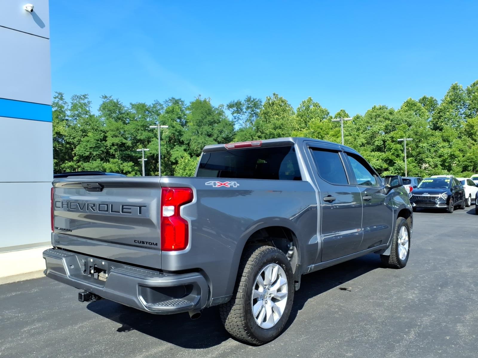 2021 Chevrolet Silverado 1500 Custom Shadow Gray Metallic (gji) at Memorial Highway Chevrolet