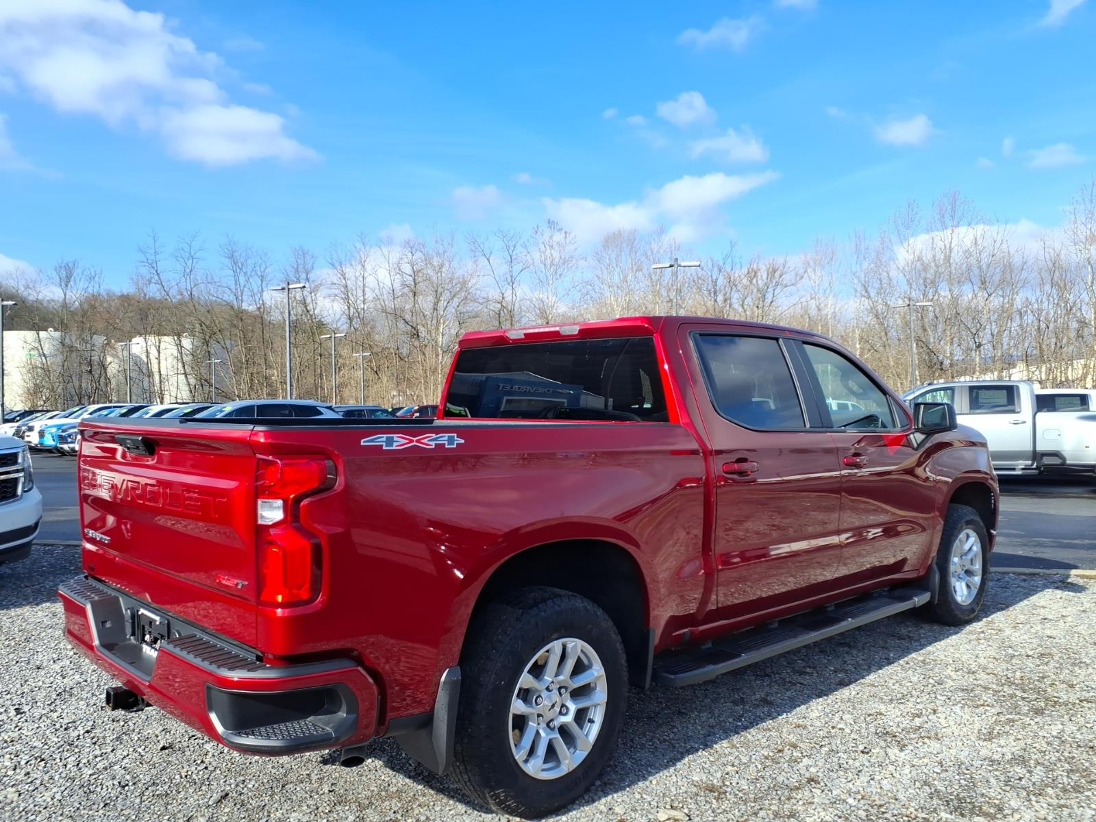 2025 Chevrolet Silverado 1500 RST Radiant Red Tintcoat at Memorial Highway Chevrolet